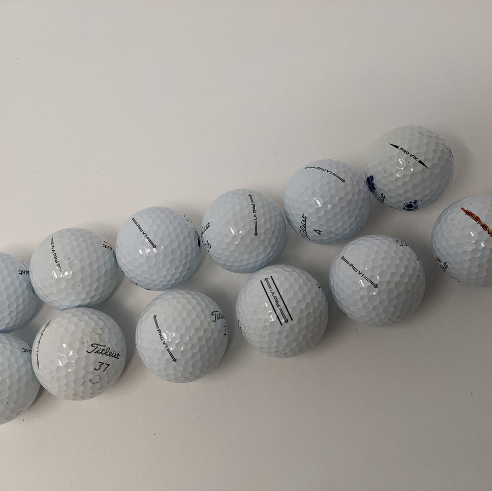 12 Pro V1 & Pro V1x Titleist Golf Balls